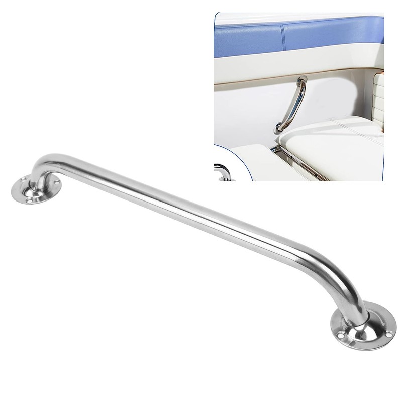 Stainless Steel Grab Rail Handle Marine Polished Stainless Round Handrail