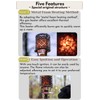 CAMPINGMOON Gas Heater Propane Isobutane for Camping Outdoor T-HEATER GASWARE
