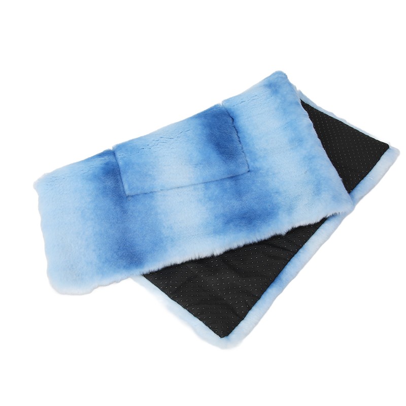 Dog Crate Mat Soft Plush Fluffy Slip Resistance All Seasons