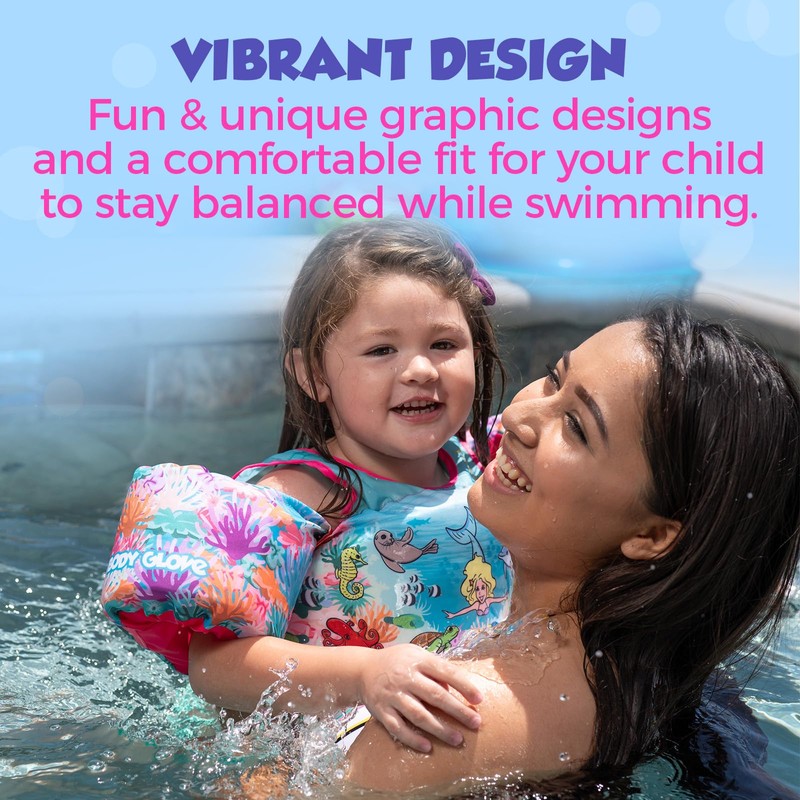 Body Glove Paddle Pals Learn to Swim Life Vest, One