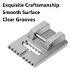 1 Pcs Universal 7 Flute Snap Sewing Machine Presser Foot