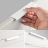 Pack of 4 Furniture Handles, Hidden Door Handles, Cabinet Handles,