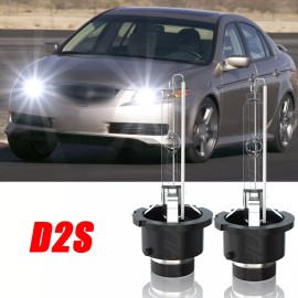 CHUSYYRAY HID Headlight Bulb For Acura TL 2004-2008 High & Low Beam Stock Fit Qty2
