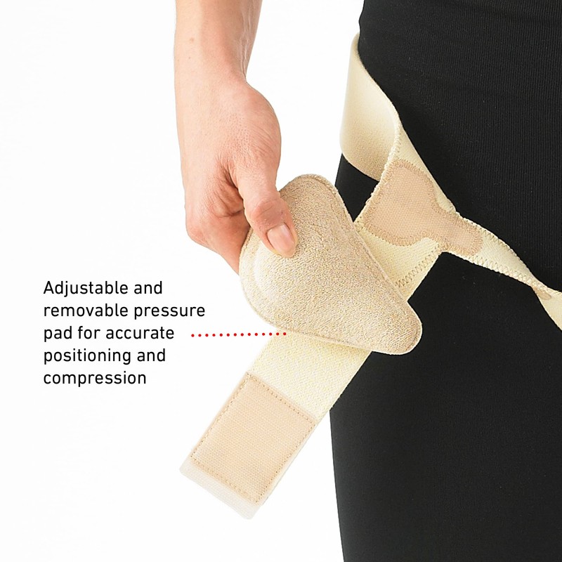 Neo-G Lower Hernia Support for Men and Women - Inguinal