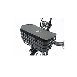 Bridgestone FBC-BIK2 P6687 A462013DG Front Basket Cover for Bikke MOB e Capacity 2 Level Adjustable Type DG (Dark Gray)