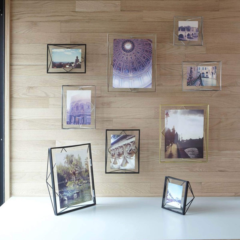 Umbra Prisma Picture Frame, 4 x 4 Photo Display for
