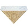 Triangular Ukishi Woven Down Wisteria for Teens (Kyoto Size) Jodo