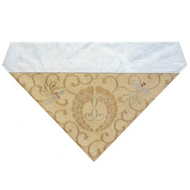 Triangular Ukishi Woven Down Wisteria for Teens (Kyoto Size) Jodo Shinshu Honganji School (West) [Buddhist Article] (Spelling)