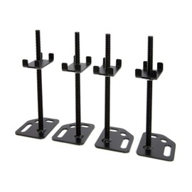 DEWALT Shelf Leveling/Floor Anchoring Adjustable Accessories Industrial Storage Racks, Durable Steel Mounting Plates, Wedge Anchors Included for Tipping Prevention