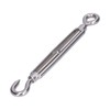 5Pcs Turnbuckle Hook and Eye Wire Rope Tension 304 Stainless