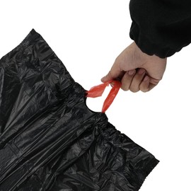 Teyyvn 1.2 Gallon Small Garbage Bags, Black Drawstring Trash Bags, 110 Counts