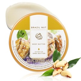Princess Belle Manteca Corporal De Nuez De Brasil Crema Corporal Brasilea Hidratante Para Piel Seca Manteca De Karit Natural Para El Cuidado Corporal 