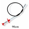 Telescopic Drain Cleaning Tool – Flexible Four-Jaw Pipe Unclogger for