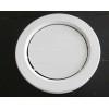 D&W 6 7/8" WHITE Round Ceiling A/C Vent 1 1/2"