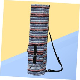 BESPORTBLE Gym Bag Yoga Mat Storage Canvas Single Shoulder Bag Non-Slip Fitness Sling for Hiking