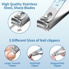 OFIDUS Nail Clippers Set, Finger and Toenail Clippers, Professional Manicure