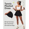 IUGA Pleated Tennis Skirt High Waisted Golf Skirts for Women