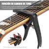 60pcs Púas para Guitarra, Accesorios para Guitarra, con Cejilla y