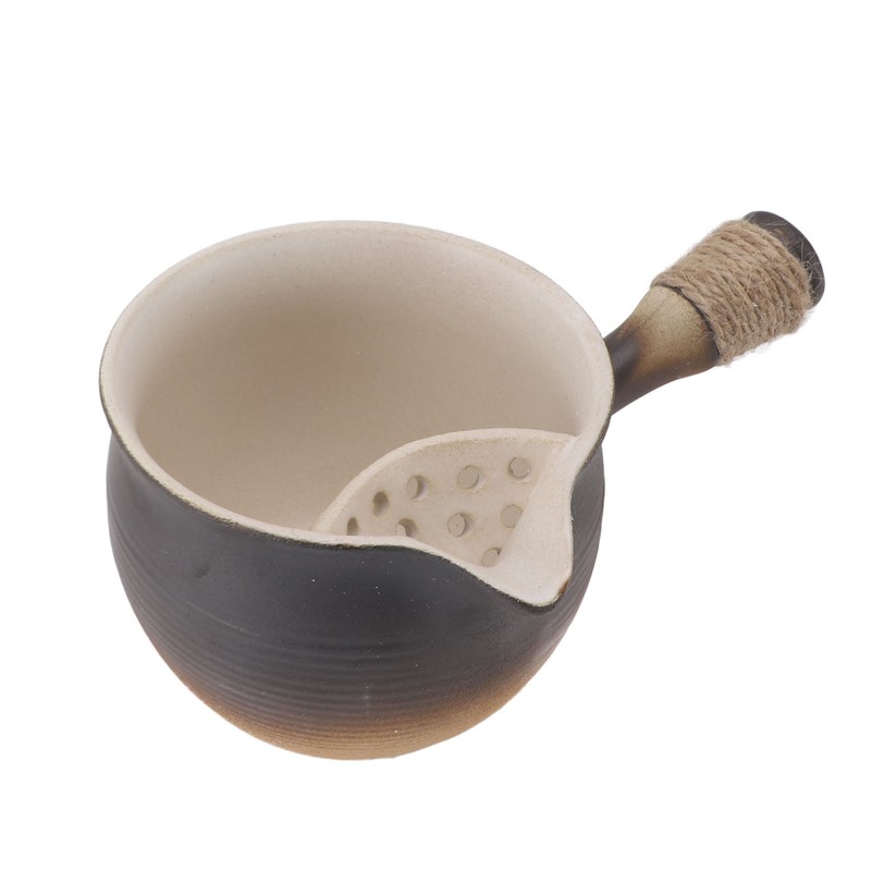 Chinese Ceramic Tea Pot Portable Versatile Large Capacity Side Handle