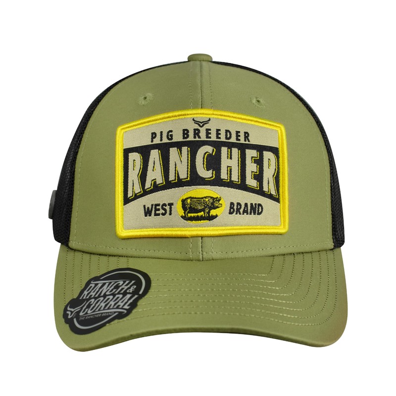 RANCH & CORRAL Gorra Adulto Broche Ajustable Porcino