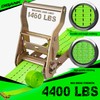 Digank E Track Wheel Chock Tie Down Kit, 2in*15ft Heavy