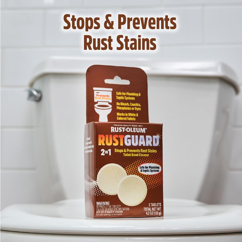 Rust-Oleum RustGuard Rust Stain Remover | Heavy-Duty Iron Stain Remover