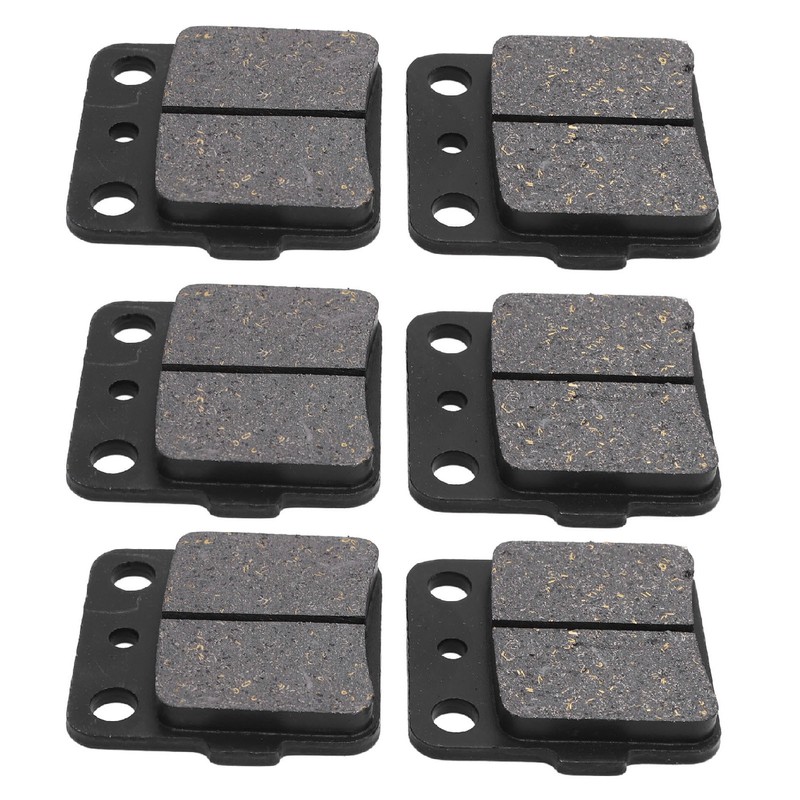 6PCS Front Rear Brake Pads 06435 HA5 671 High Strength
