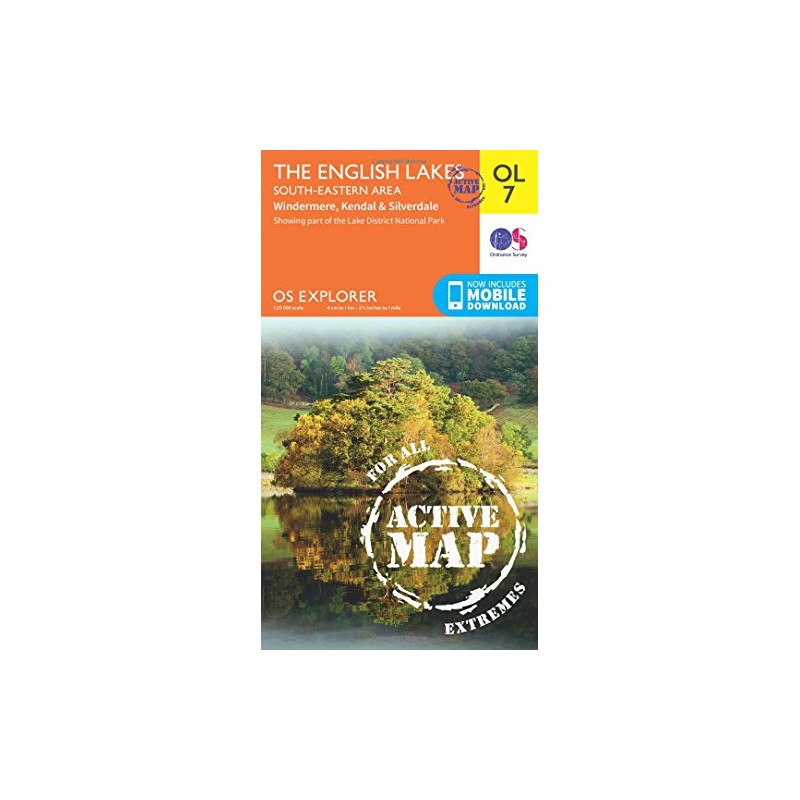 Lakes SE: OL07 (OS Explorer Active Map)