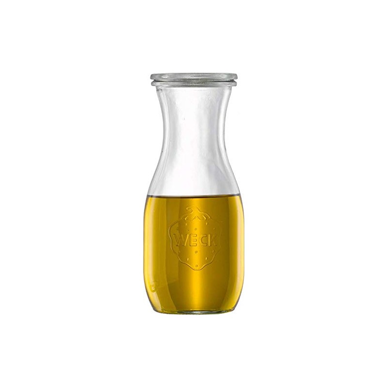 Weck Juice Jar - (2) 764 1/2-Liter jar with Rubber