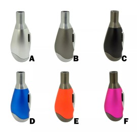 Scorch Torch Butane Satin Finish Stainless Steel Refillable Lighter - F