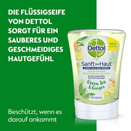 DETTOL No-Touch Soap Refill Green Tea & Ginger 250 ml