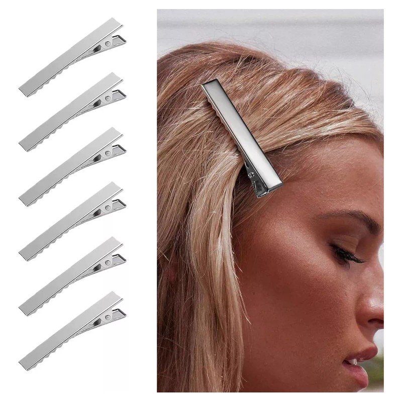 Selanusa Pinza Broche Pico De Garza Plano Para Cabello 5.5