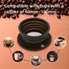 DOFQQG 2-Packs Paperless Collapsible Pour Over Coffee Dripper, Travel Pour