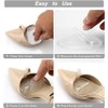 Shoe Insert Comfort Kit, Clear Heel Grips, Cushion Pads and