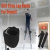 1 Pair Drywall Stilt Straps, Comfort Padded Wide Stilt Straps,Suitable