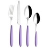 EXZACT Cutlery Set 16pcs Stainless Steel with Colour Handles -EX07