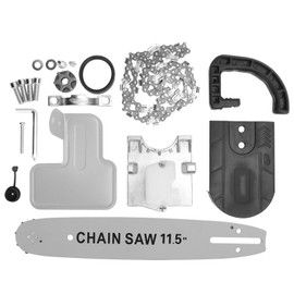 TOPINCN Chain Saw Converter Angle Grinder Electric Chainsaw for Accessories Bracket Gardening Tool Retrofit Accessories for Angle Grinder Valve Accessories
