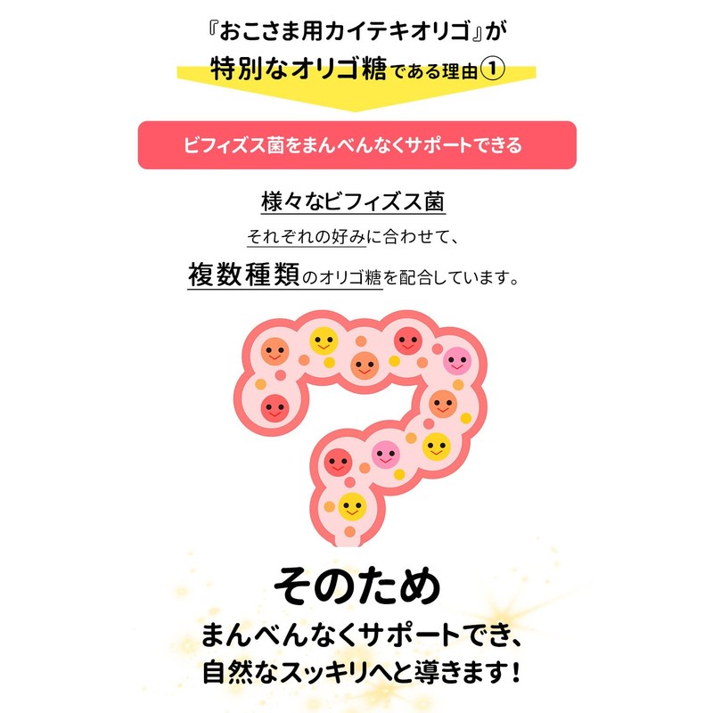 赤ちゃん オリゴ糖 北の快適工房 おこさま用カイテキオリゴ 約1か月分 90g カイテキオリゴ おこさま ベビー オリゴ糖