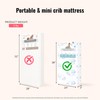 Dream On Me Luna Haven 2" Cradle Mattress, Waterproof Cover,