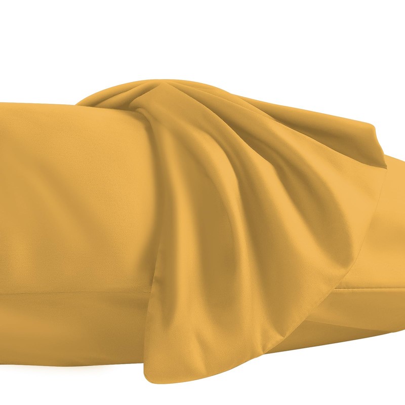 Pamposh Pillow Cases 2 Pack Super Soft Brushed Microfibre Pillow