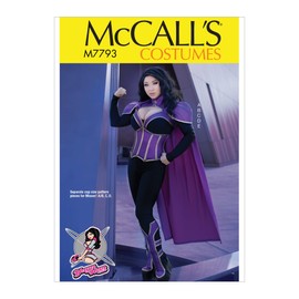 McCall's Sewing Pattern MP709 / M7793 - Misses' Costume, Size: Size: A5 (6-8-10-12-14)