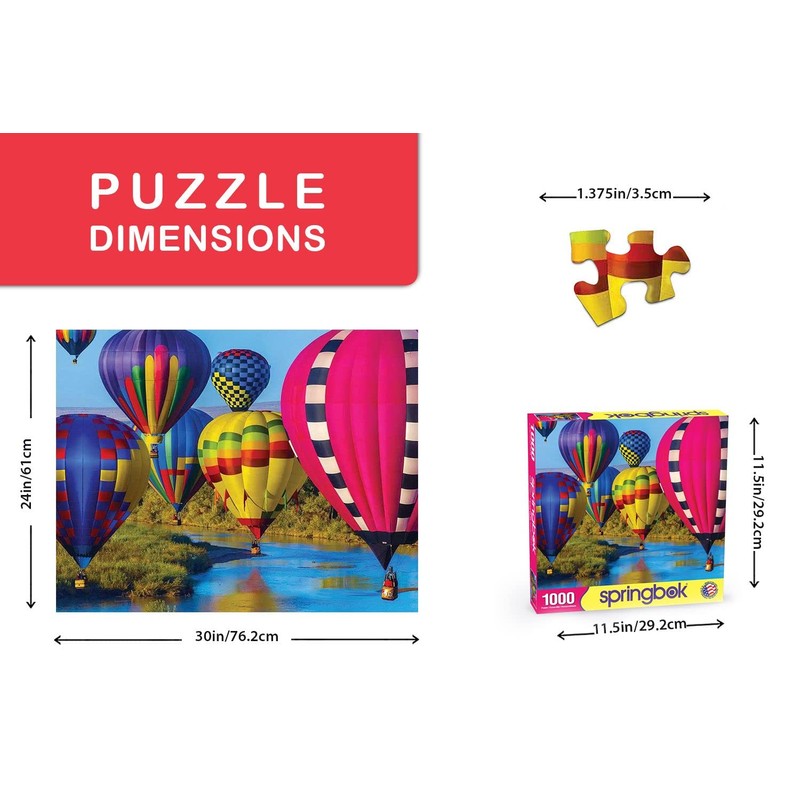 Springbok's 1000 Piece Jigsaw Puzzle Take Flight - Made in