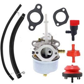 BXparts Carburetor Kit for Yard Man 316E633E401 Snow Blower Replacement Carb