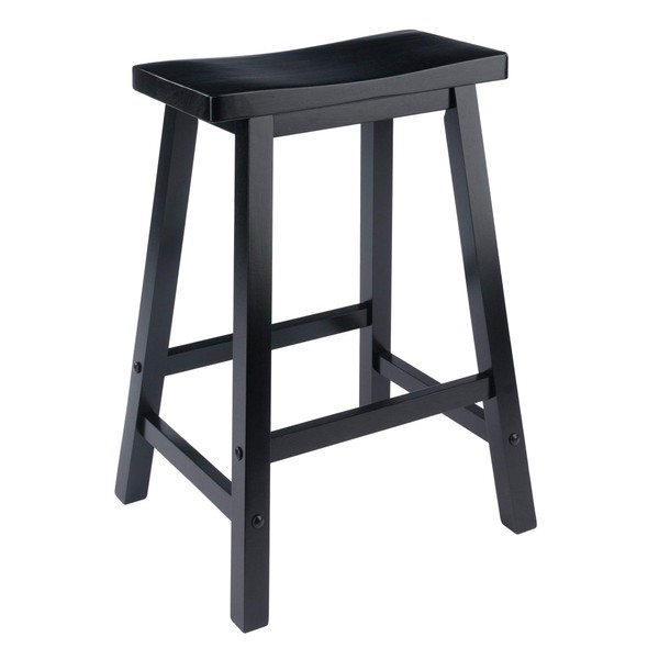 Winsome Winsome Satori Counter Stool, 24", Black
