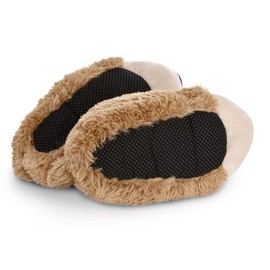 Nici 42552, 38-41 shape Chill Bill look great on the feet - and keep them warm too. Soft, shaggy plush and a cheerful sloth face. Make the slippers a great companion for home, light brown