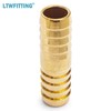 LTWFITTING Brass Barb Splicer Mender 5/8-Inch (16mm) ID Hose Fitting