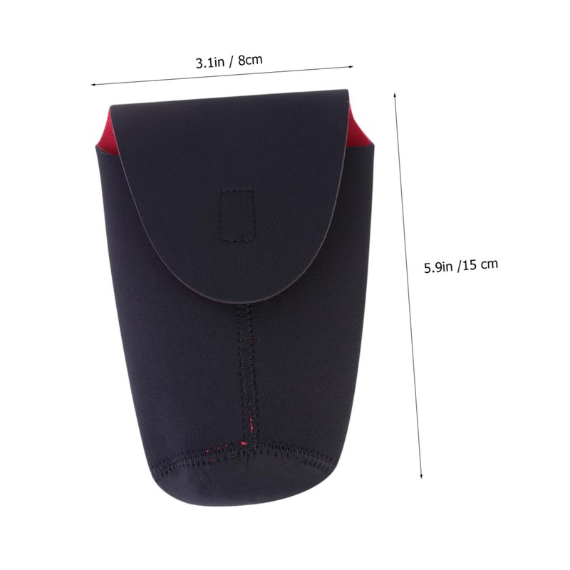 IWOWHERO 2pcs Thickened Diving Resistant Lens Sleeve Crash Camera Lens