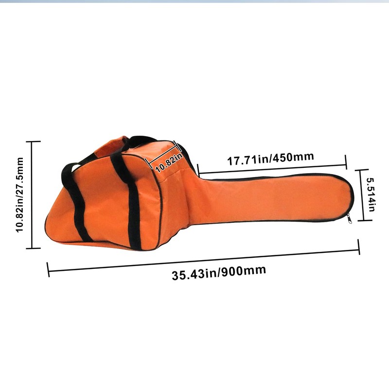 MOEBULB Chainsaw Case Carrying Bag for Husqvarna Stihl Chainsaws with
