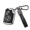 Flensent Key Fob Cover with Keychain for Lexus RX350 RX450