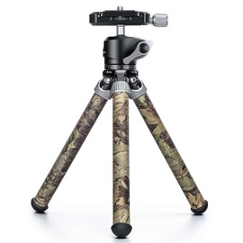 Leofoto MT-02C+LH-22 Camouflage Carbon Mini Tripod Head Set
